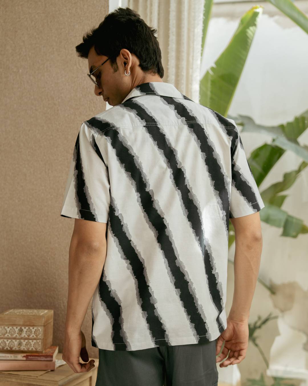 Zebra Drift Half Sleeve Shirt