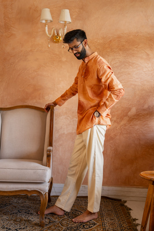 Coffee Stains Kurta Pant Set