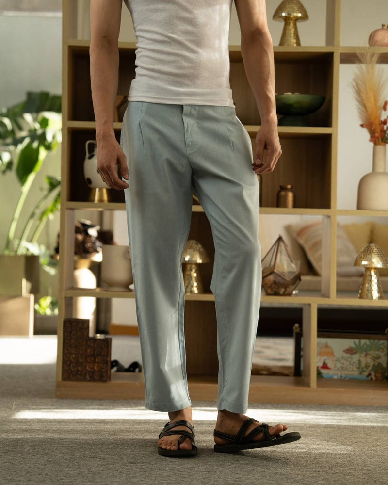 Coastal Sky Linen Pant