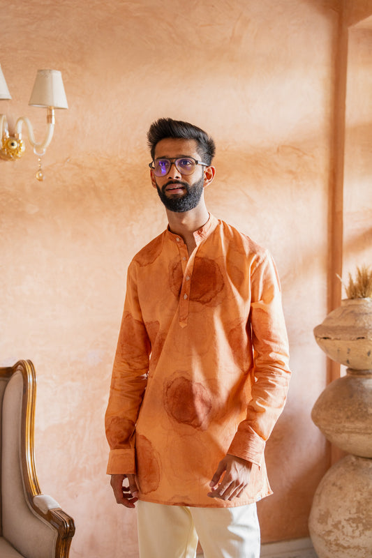 Coffee Stains Kurta Pant Set