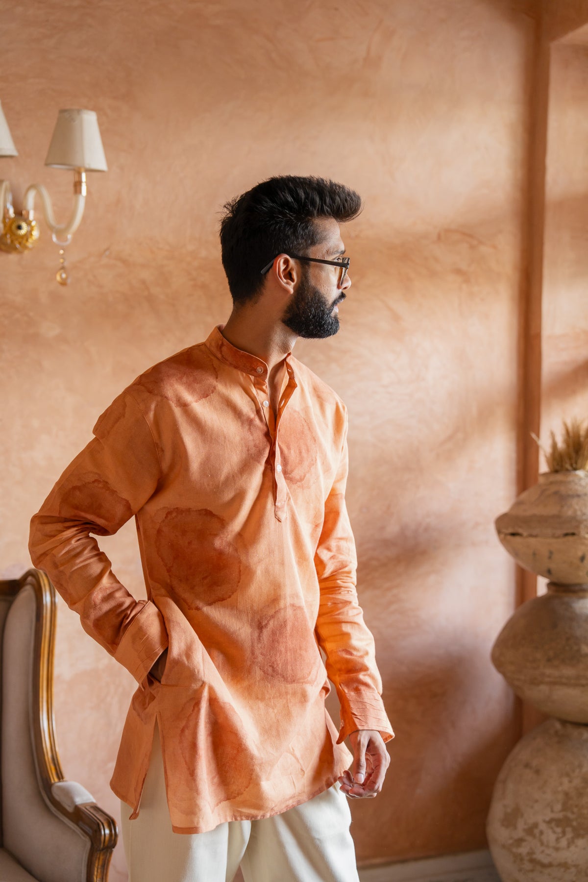 Coffee Stains Kurta