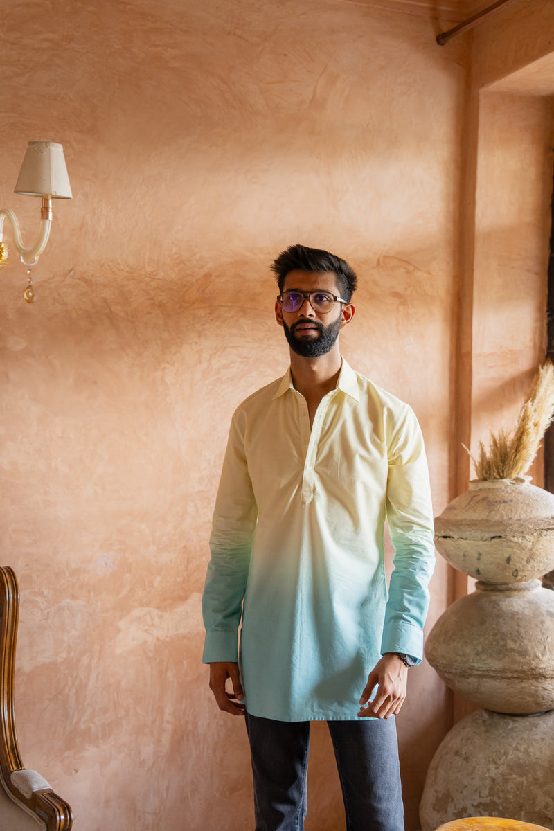 Skyline Ombre Kurta