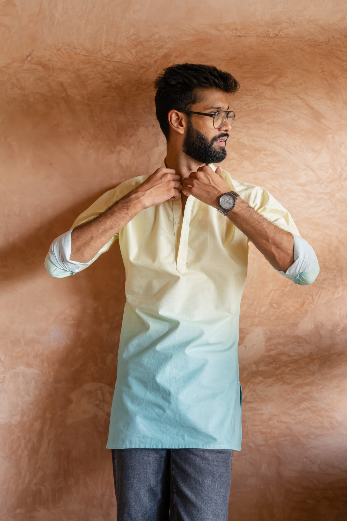 Skyline Ombre Kurta