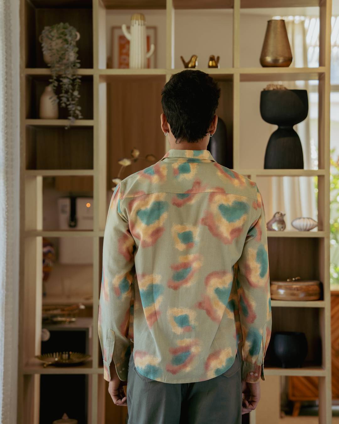 Pastel Smudge Full Sleeve Shirt
