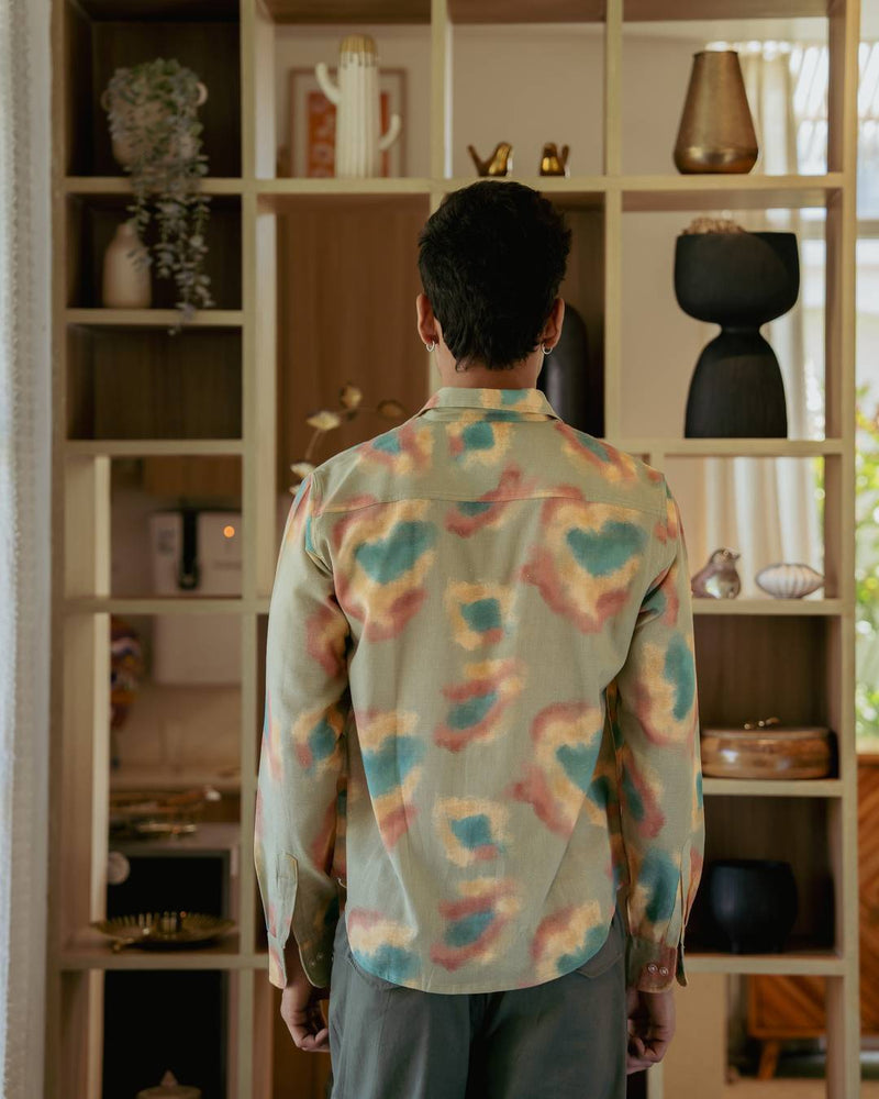 Pastel Smudge Full Sleeve Shirt