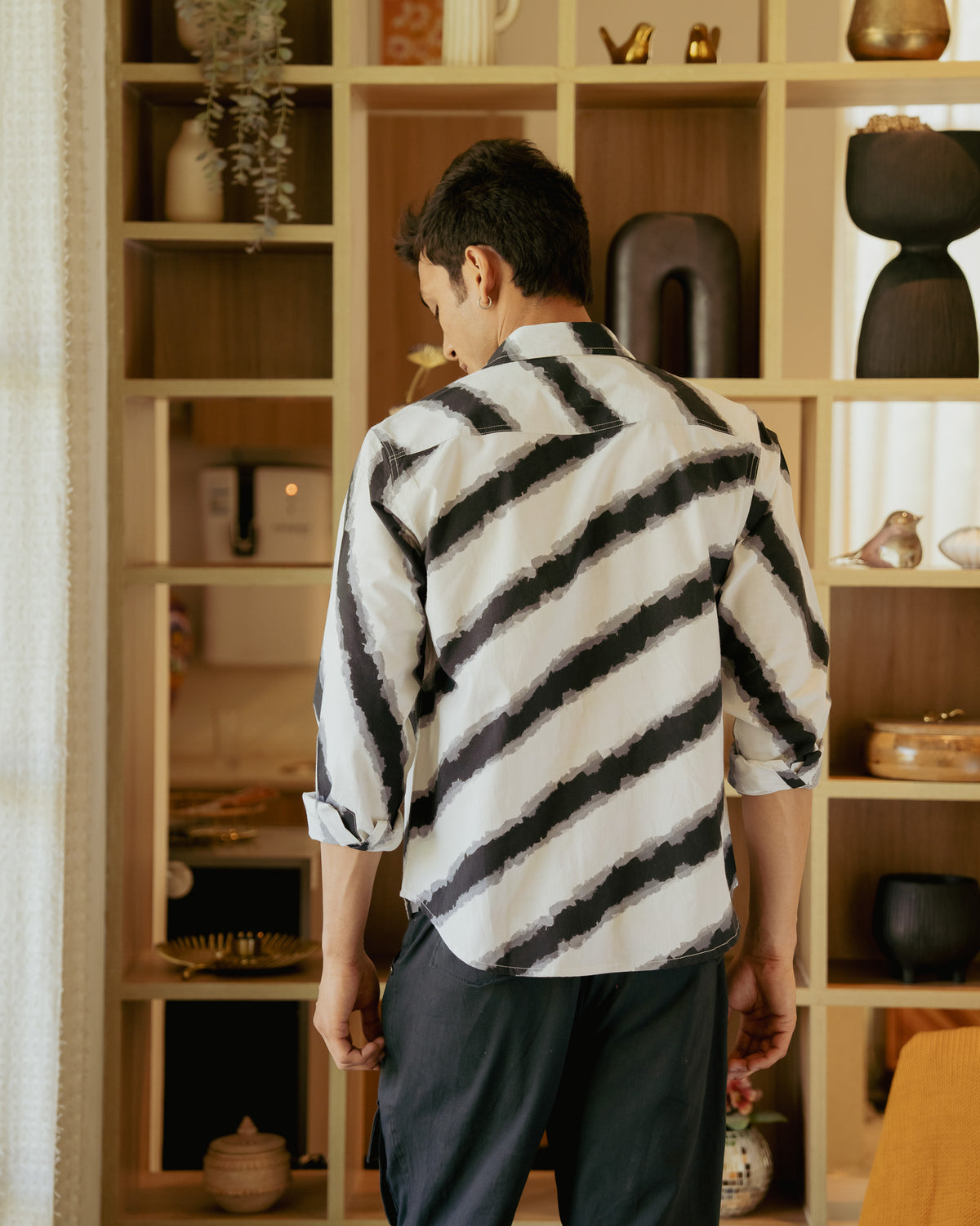 Zebra Drift Full Sleeve Shirt