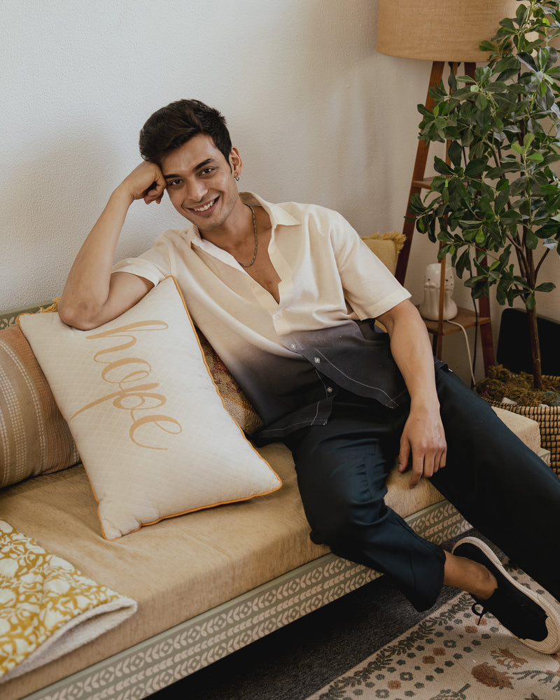 Shadow Ombre Half Sleeve Shirt